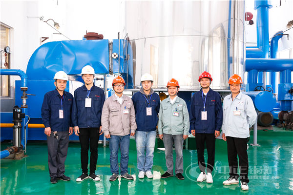 供5000平方辦公樓取暖的1噸燃?xì)鉄崴仩t